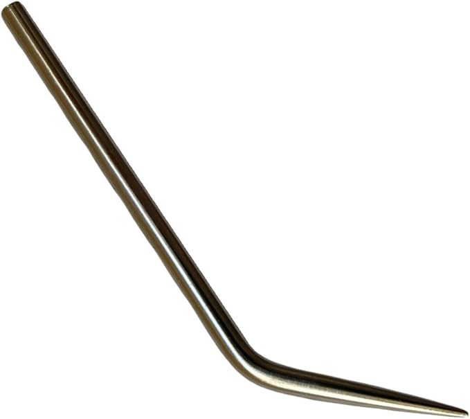 Jig Pro Shop 550 Type III Tapered Tip Paracord FID, Lacing, Stitching Needles by Jig Pro Shop (4" 45 Degree Stainless Steel)