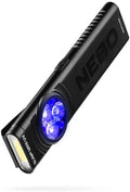 NEBO Slim Mini UV Flashlight | 150 Lumens, 4 Light Modes, Rechargeable & Portable Ultraviolet Light, Magnetic Base & Durable Clip, Waterproof, Detector Pocket Flashlight, Includes Charging Cable
