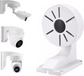 Security Camera Mount Bracket, ABS Indoor Outdoor Wall Mount L-Type Bracket for CCTV Security Dome IP Camera Mounting, Dome Camera Mount