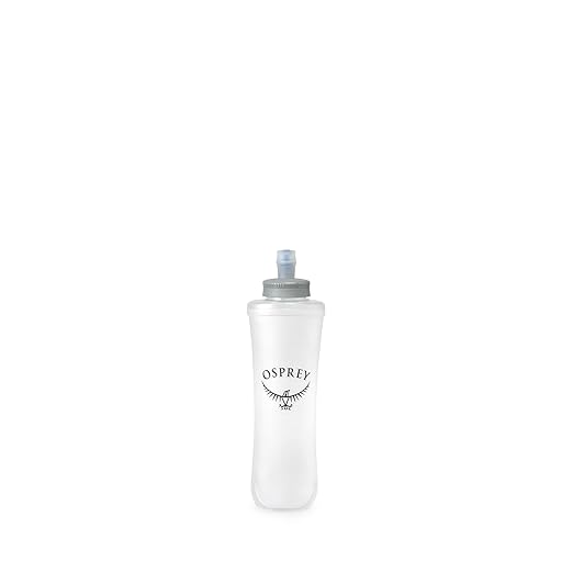 Osprey Hydraulics 500ml Soft Flask Water Bottle - Collapsible Hydration Flask - Lightweight for Running Vests & Belts