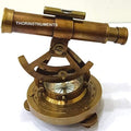 Antique Brass Alidade Compass 6" Nautical Decorative Alidade Compass Rustic Vintage Home Decor Gifts
