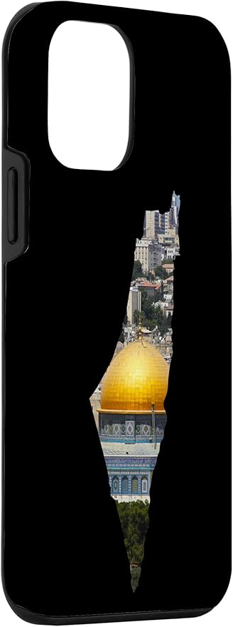 Palestinian Map Al Aqsa Jerusalem in Palestine Case for iPhone 12 mini