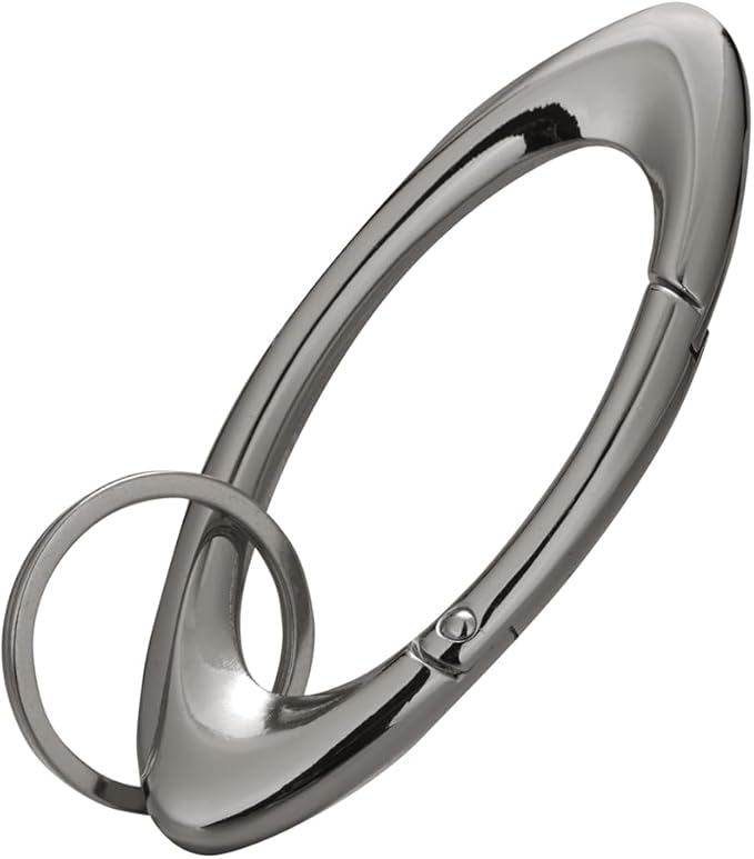 Y2K Cute Star Carabiner Keychain Cool Belt Loop Clip Starlight Heavy Duty Carabiner Clasp Snap Hook Holder Key Buckle