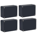 Project Box IP65 Waterproof Junction Box ABS Plastic Electrical Boxes DIY Electronic Project Case Power Enclosure 3.3”x2.3”x1.3”