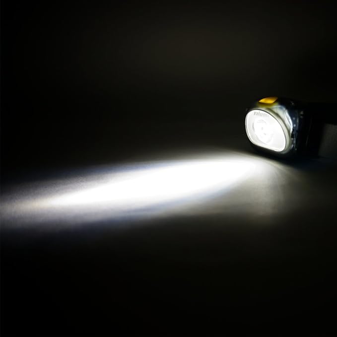 LED Headlamp, Spark, with Advanced Aspherical LED Lens, Brightest LED with140 Lumens Output, Energy Saving Design, 3 Packs