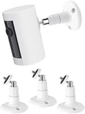 3Pack Camera Wall Mount,Compatible with R-ing Outdoor Cam (Stick Up Cam Battery)/Pro/Outdoor Cam Plus/Plug-in/Indoor Cam(1st Gen),360 Degree Adjustable Mount Bracket for Outdoor Indoor Camera