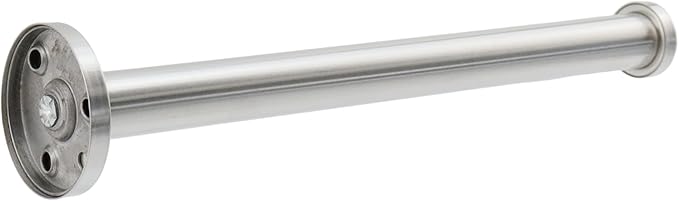 Wall Hooks Heavy Duty Coat Hooks Stainless Steel Clothes Hanger for Hanging Bathroom Towels Handbag Silver 8-inch Length with 16mm Shank Dia - Pack of 4