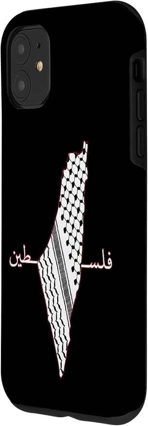 Keffiyeh Palestine Map Arabic Scarf Shemagh Palestinian Flag Case for iPhone 11