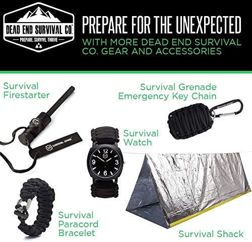 SharpSurvival Military-Grade Glow-in-The-Dark Compass – Waterproof Metal Navigation Tool for Camping, Hiking, Hunting, Survival & Orienteering – Compact & Lightweight