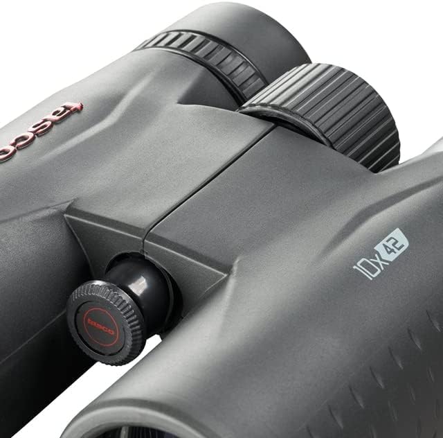 Tasco ES10X42 Essentials Binoculars, 10x42mm, Roof Prism Mc, Black