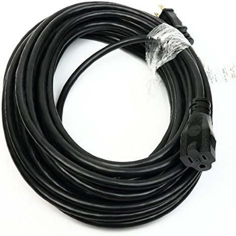 RiteAV - 50 Feet Power Extension Cord (Indoor & Outdoor Rated)