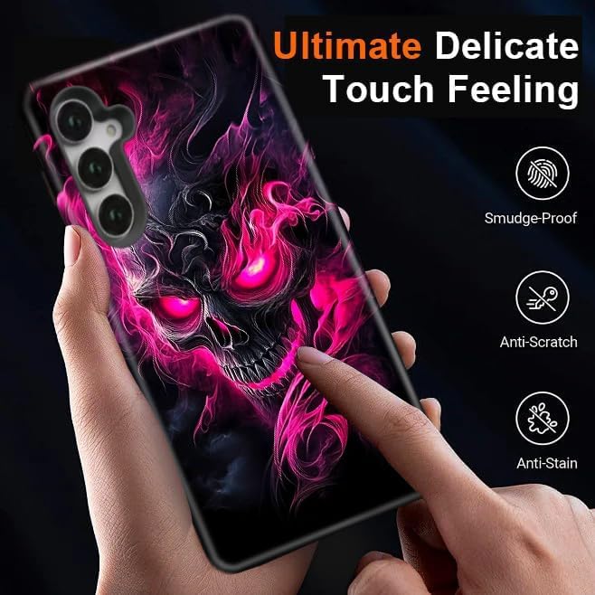 Compatible for Samsung Galaxy A37 5G Case, Dual Layer Heavy Duty 2 in 1 Shockproof Protective Phone Case,Skeleton