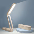 Giryuhd LED Desk Lamp for Office Home & Battery Operated Lamp Rechargeable Lamp Foldable & Portable Light, LED Desk Light Strip, 3 Brightness Dimmable Small Desk Lamp Wireless Reading Lamp