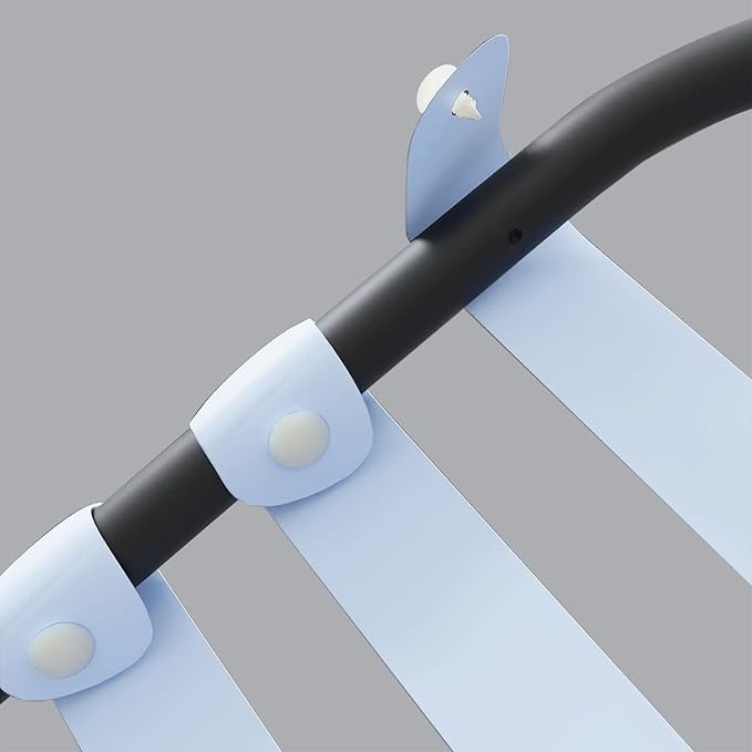 Vinyl Straps for Patio Chair Repair Kit 2'' Wide 10 Ft Long Replacement Straps + 10 Free Rivets for Outdoor Lawn Furniture Chaise Lounge Repair (White)