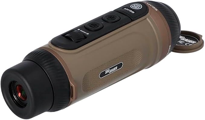 SIG SAUER Echo MV35 2-16x35mm Thermal Monocular - Digital Zoom, Photo & Video Capture, App Control, 10-Hour Runtime - Waterproof IP67 Nighttime Hunting Monocular, Flat Dark Earth (SOEC42200)
