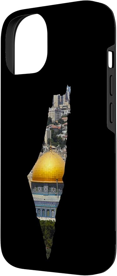 Palestinian Map Al Aqsa Jerusalem in Palestine Case for iPhone 14