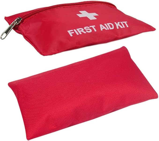 AOUTACC 12 Pack First Aid Empty Bag, Travel Empty First Aid Kit Pouch for Emergency at Home, Office, Car, Outdoors, Boat, Camping, Hiking(Bag Only)
