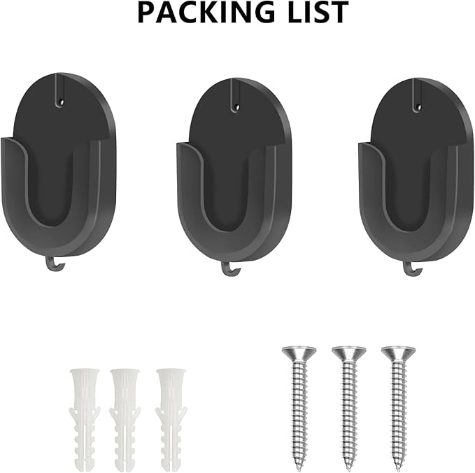 No Drill Wall Mount Compatible with Stick Up Cam and Ring/Indoor Cam & Indoor Cam Plus , Strong Adhesive and No Screws Indoor Camera Mount(3Pack,White)