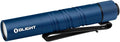 OLIGHT I3T 2 EOS Pocket EDC Flashlight, 200 Lumens Compact Bright Handheld Tactical Flash Lights, Dual-Output Tail Switch with AAA Battery and Two-Way Pocket Clip for Camping,Hiking (Midnight Blue)