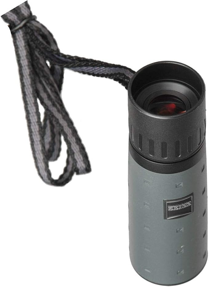 ZEISS Conquest Mono Monocular 8x20 with T* Coated Glass for Optimal Clarity in All Weather Conditions for Bird Watching, Hunting, Sightseeing, Grey