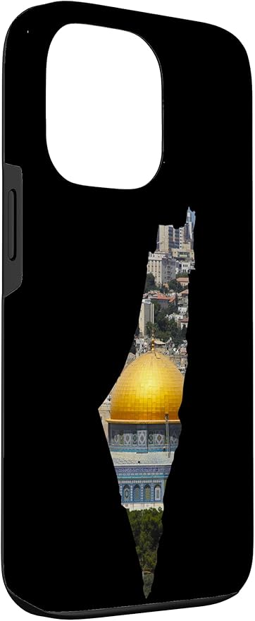 Palestinian Map Al Aqsa Jerusalem in Palestine Case for iPhone 13 Pro