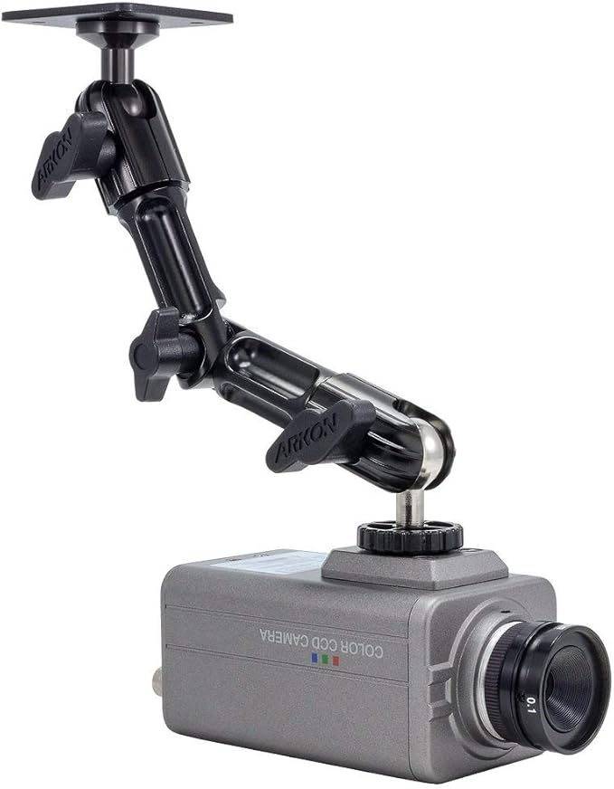 ARKON Mounts - Camera Wall Mount Robust Aluminum Construction Easy Installation Precision adjustments to capture any angle Great security camera mount for CCTV cameras, camcorders, and more