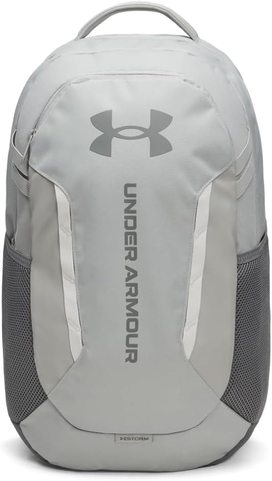 Under Armour Unisex Hustle 6.0 Backpack, (069) Titanium/Clay Green/Clay Green, One Size Fits Most