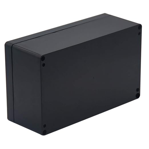 Junction box, Raculety Electrical Project Case Power Junction Box, Project Box Black (7.87"x4.72"x2.95")