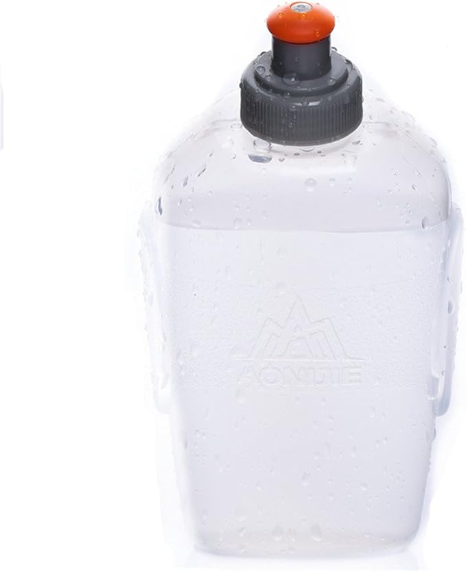 AONIJIE 250ML/350ML/500ML/600ML Portable TPU Soft Water Bottle Folding Soft Flasks For Outdoor Marathon Running Hydration Camping Hiking