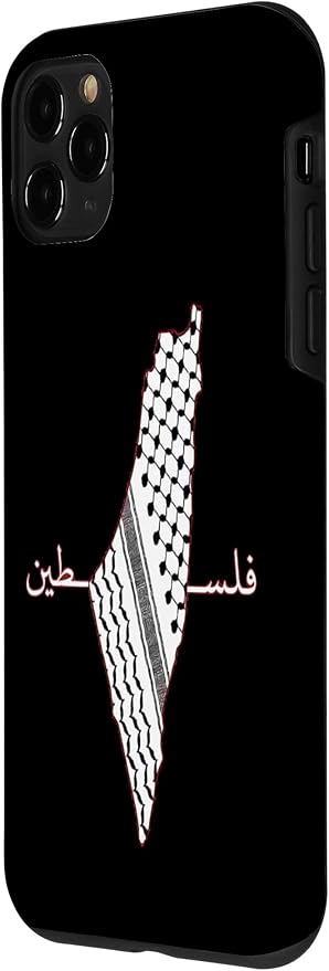 Keffiyeh Palestine Map Arabic Scarf Shemagh Palestinian Flag Case for iPhone 11 Pro