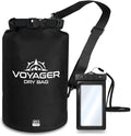 EcoGear FX Heavy Duty Waterproof Dry Bag Voyager Series – Durable Roll Top Compression Bag –Kayaking, Rafting, Boating, Hiking, Fishing and Camping