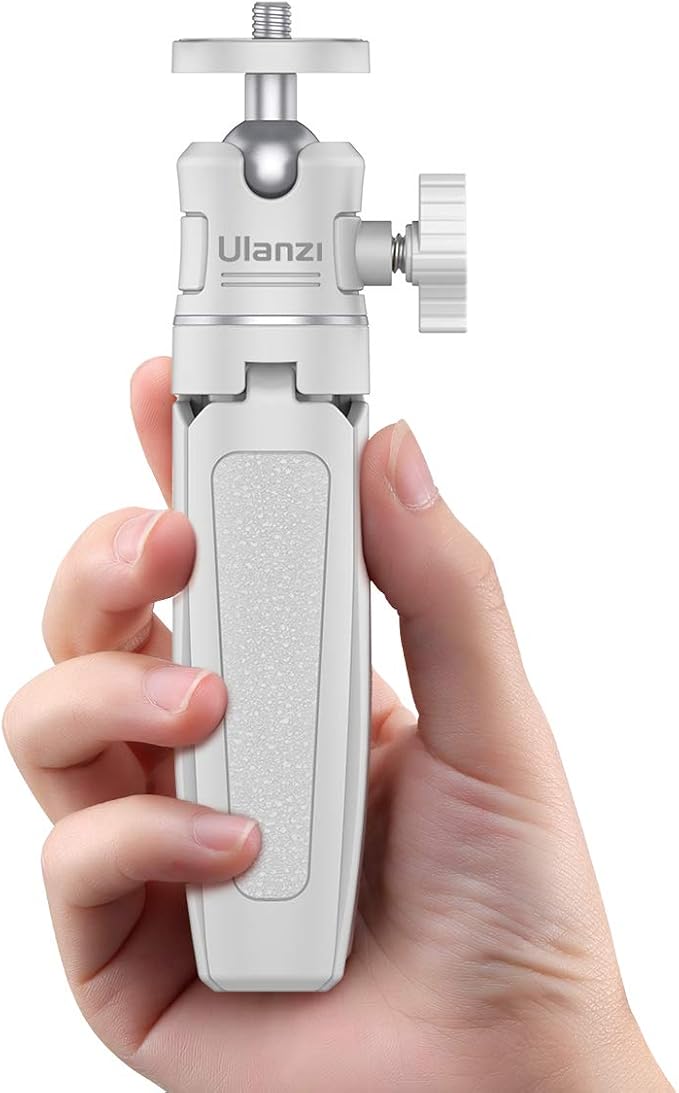 ULANZI Extension Pole Tripod, Mini Selfie Stick Tripod Stand Handle Grip for iPhone 13 Pro Max Smartphone OSMO Pocket 4 3 Canon G7X Mark III Sony RX100 DJI Osmo Nano Cameras Vlogging