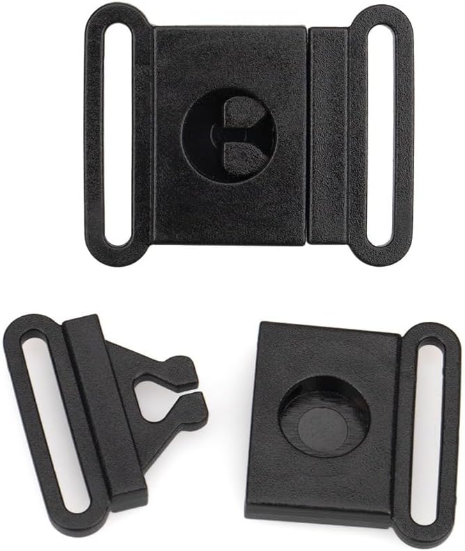 Paracord Planet Prong Release Buckles – Plastic Safety Breakaway Buckles for Neck Straps, Lanyards and More!