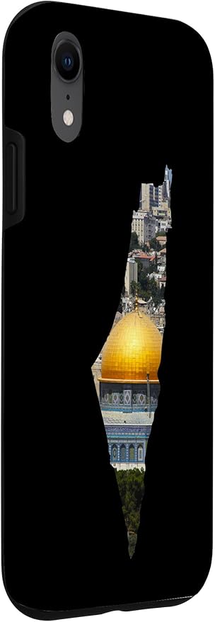 Palestinian Map Al Aqsa Jerusalem in Palestine Case for iPhone XR