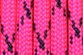 BORED? PARACORD! 550 lb Paracord – Ideal for Crafting, DIY Projects, Camping, Military & Active Outdoors – 300+ Colors – Tactical Parachute Cord Type III – Strong - Little Black Pink 50 Feet