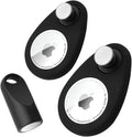Airtag Holder for Kids Baby Toddler Child Hidden 2 Pack GPS Tracker Case, Anti-Removal Airtag Silicone Case with Safety Pins, Suitable for Children, Elderly, Pets, Backpack, Luggage