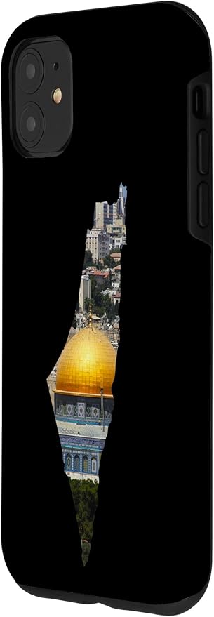 Palestinian Map Al Aqsa Jerusalem in Palestine Case for iPhone 11