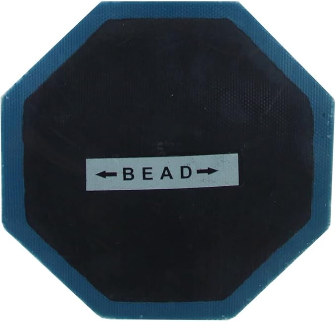Slime 1029-A Tire Puncture Patch, Heavy Duty, Bias Ply, 4" Pack of 2
