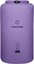 Thous Winds Waterproof Dry Bag - 36L Large Capacity Roll Top Waterproof Dry Sack Keeps Gear Dry for Kayak, Hiking, Camping Outdoors
