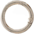 Paracord Planet Spring Gate O Rings – Available in 3/4 Inch and 1 Inch Sizes – Silver, Bronze, and Gold Color Options (5 Pack, 3/4 Inch, Silver)