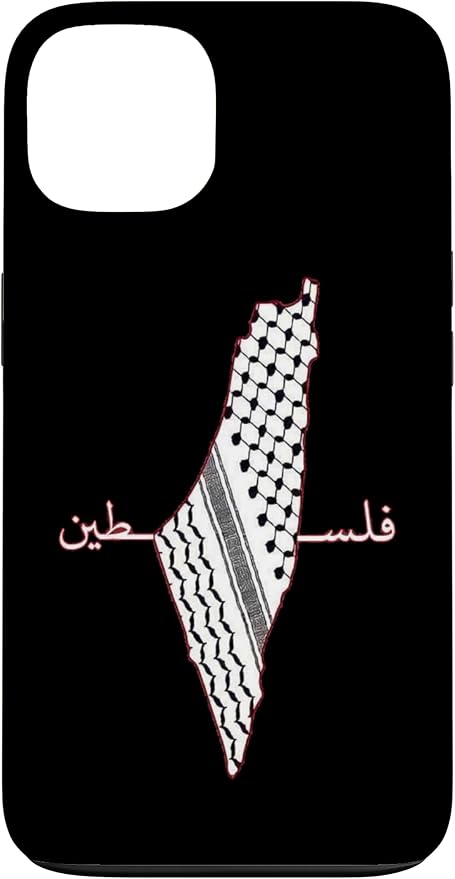 Keffiyeh Palestine Map Arabic Scarf Shemagh Palestinian Flag Case for iPhone 13