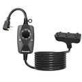 DEWENWILS Light Timer Outdoor Weatherproof with 12 FT Extension Cord, Photocell Timer Switch with 3 Grounded Outlets for Landscape Light, String Lights, UL Listed