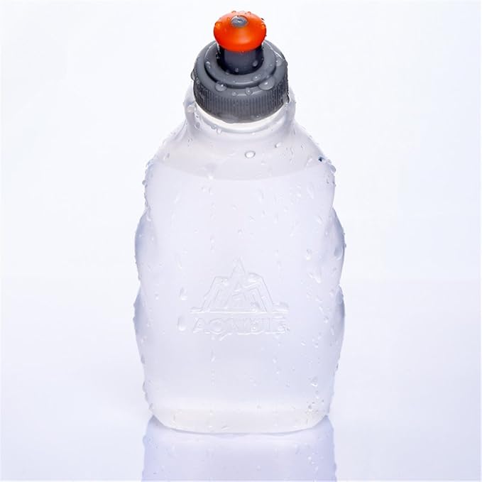 AONIJIE 250ML/350ML/500ML/600ML Portable TPU Soft Water Bottle Folding Soft Flasks For Outdoor Marathon Running Hydration Camping Hiking