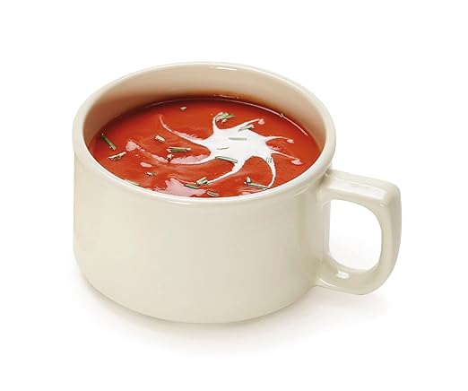 G.E.T. BF-080-IV Melamine Shatter-Resistant Mug/Coffee Cup, 11 Ounce, Ivory (Set of 12)
