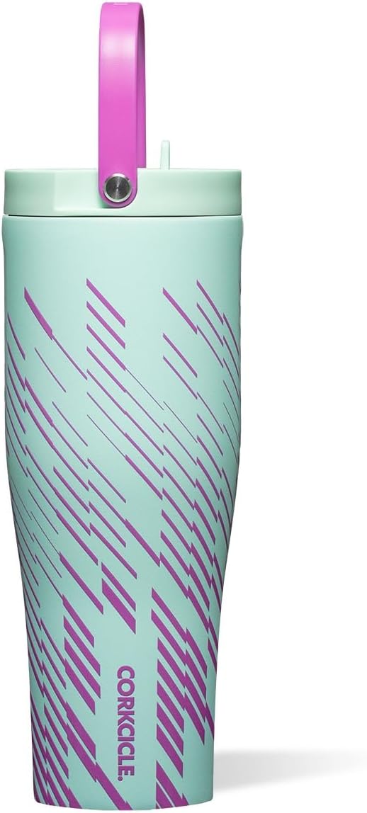 Corkcicle Go Cup - 30oz Fuchsia Strike