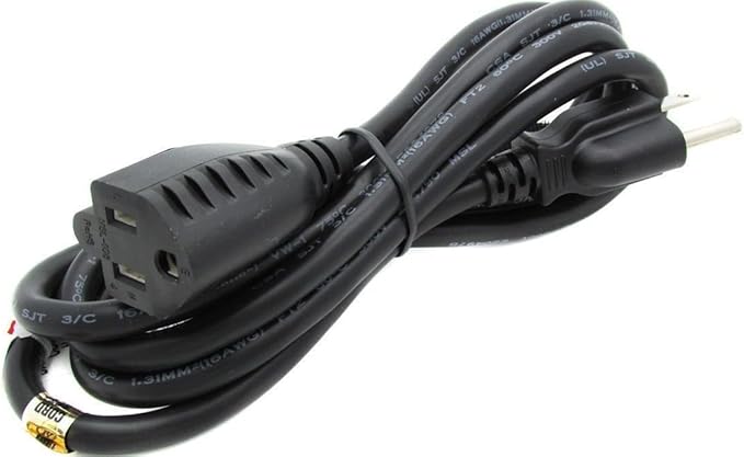 RiteAV - 15 Feet Power Extension Cord (Indoor & Outdoor Rated)