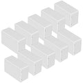 LeMotech Project Box 10 Pieces ABS Plastic Electrical Project Case Small Junction Box for Electronics White 2.76 x 1.77 x 1.14 inch (70 x 45 x 29 mm)