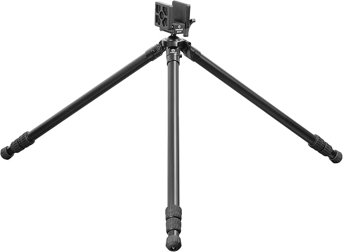 FANAUE Aluminum Alloy Tripod with High Strength Structure,Durable,Adjustable,360° Rotation Ball Mount,Shooting, Hunting & Outdoor Activities