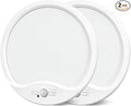 zemty 2Pack 12inch Motion Sensor Ceiling Lights Wired, 24W 2400lm 3CCT/3 Mode/30-120s Timer, Bright White LED Flush Mount Light Fixture Motion Activated for Closet Pantry Hallways Stairwells Garage
