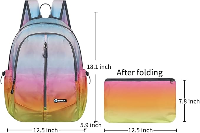 Lightweight Packable Foldable Backpack，Hiking backpack，Travel Backpack